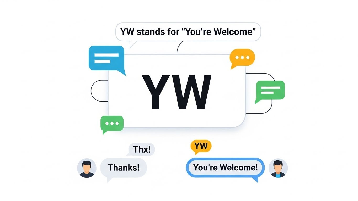 YW Meaning in Chat – Simple Explanation