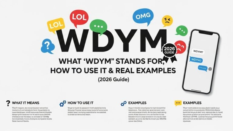What “WDYM” Stands For, How to Use It & Real Examples (2026 Guide)
