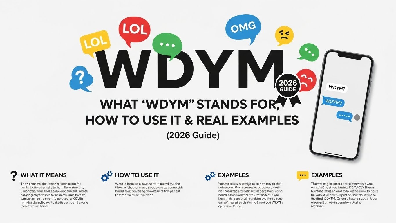 What “WDYM” Stands For, How to Use It & Real Examples (2026 Guide)