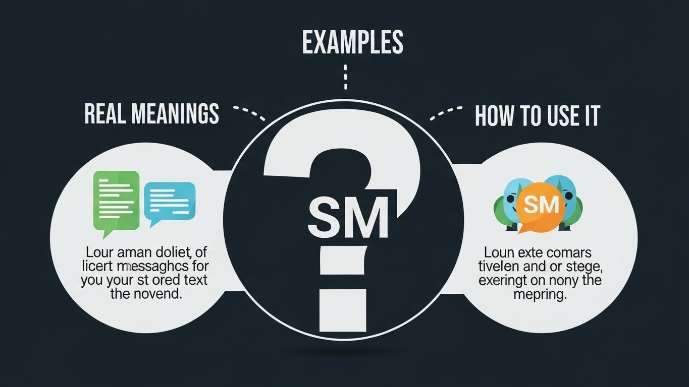 What Does SM Mean in Text? Real Meanings, Examples, and How to Use It
