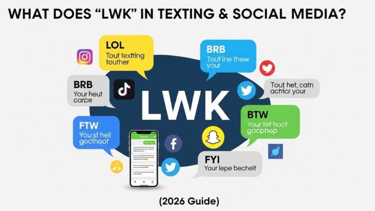What Does “LWK” Mean in Texting & Social Media? (2026 Guide)