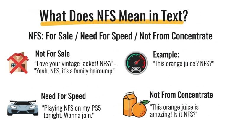 What Does NFS Mean?