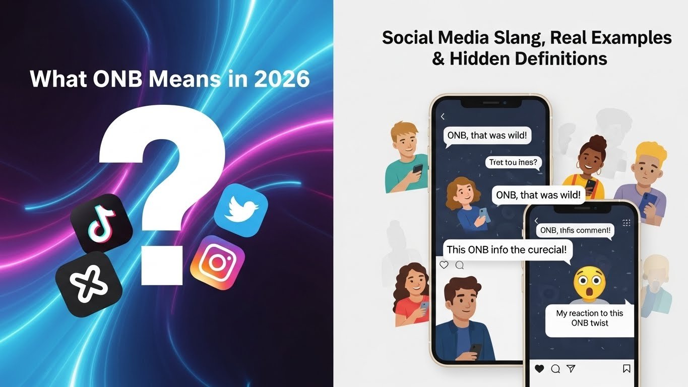 What ONB Means in 2026 Social Media Slang Real Examples and Hidden Definitions