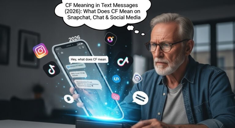 CF Meaning in Text Messages (2026): What Does CF Mean on Snapchat, Chat & Social Media?
