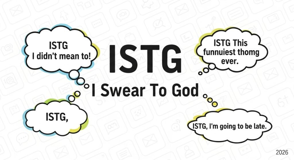 What Does ISTG Mean in Text? Real Meaning & Examples (2026)