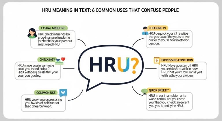 HRU Meaning in Text: 6 Common Uses That Confuse People