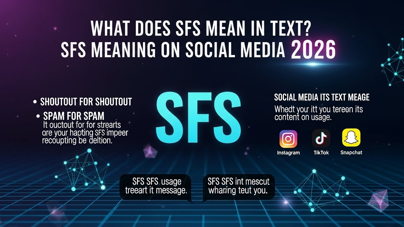 What Does SFS Mean in Text? SFS Meaning on Social Media 2026