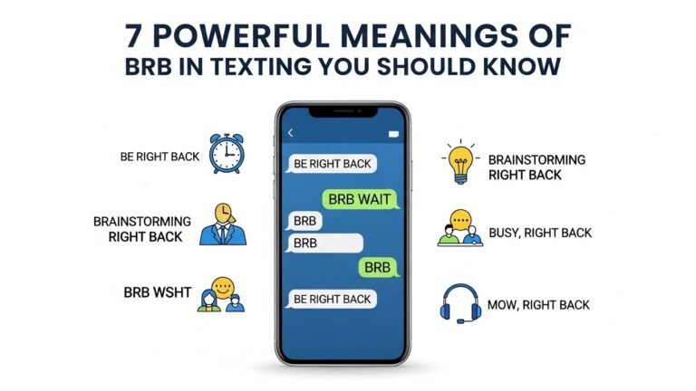 7 Powerful Meanings of BRB in Texting You Should Know