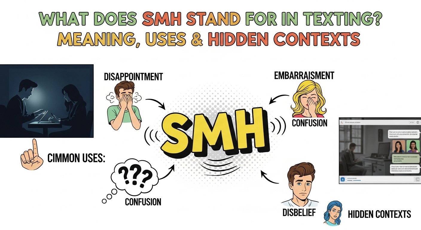 What Does SMH Stand for in Texting? Meaning, Uses & Hidden Contexts