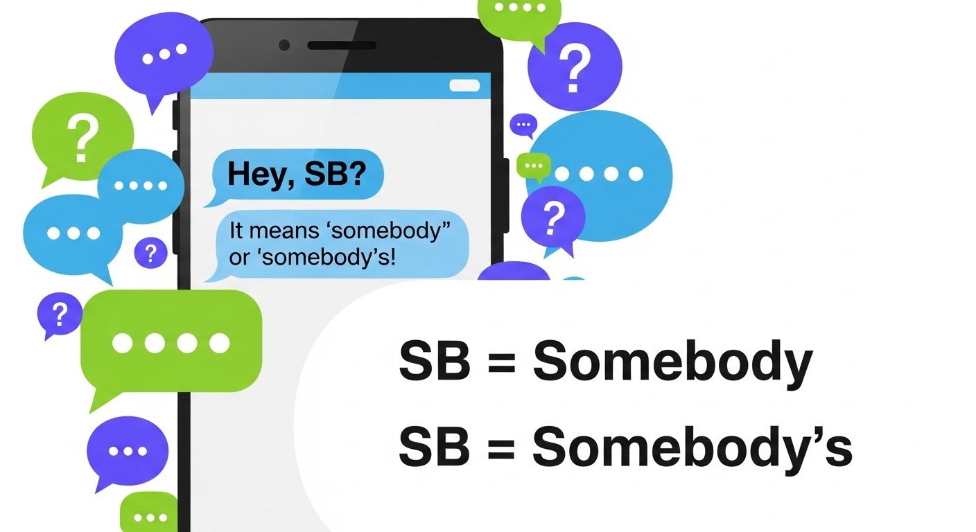 SB Meaning in Text: What Does SB Stand For in Chat?
