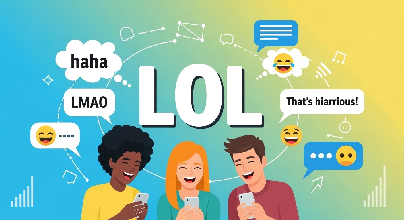 What Does LOL Mean in a Text? Full Meaning, Uses & Examples