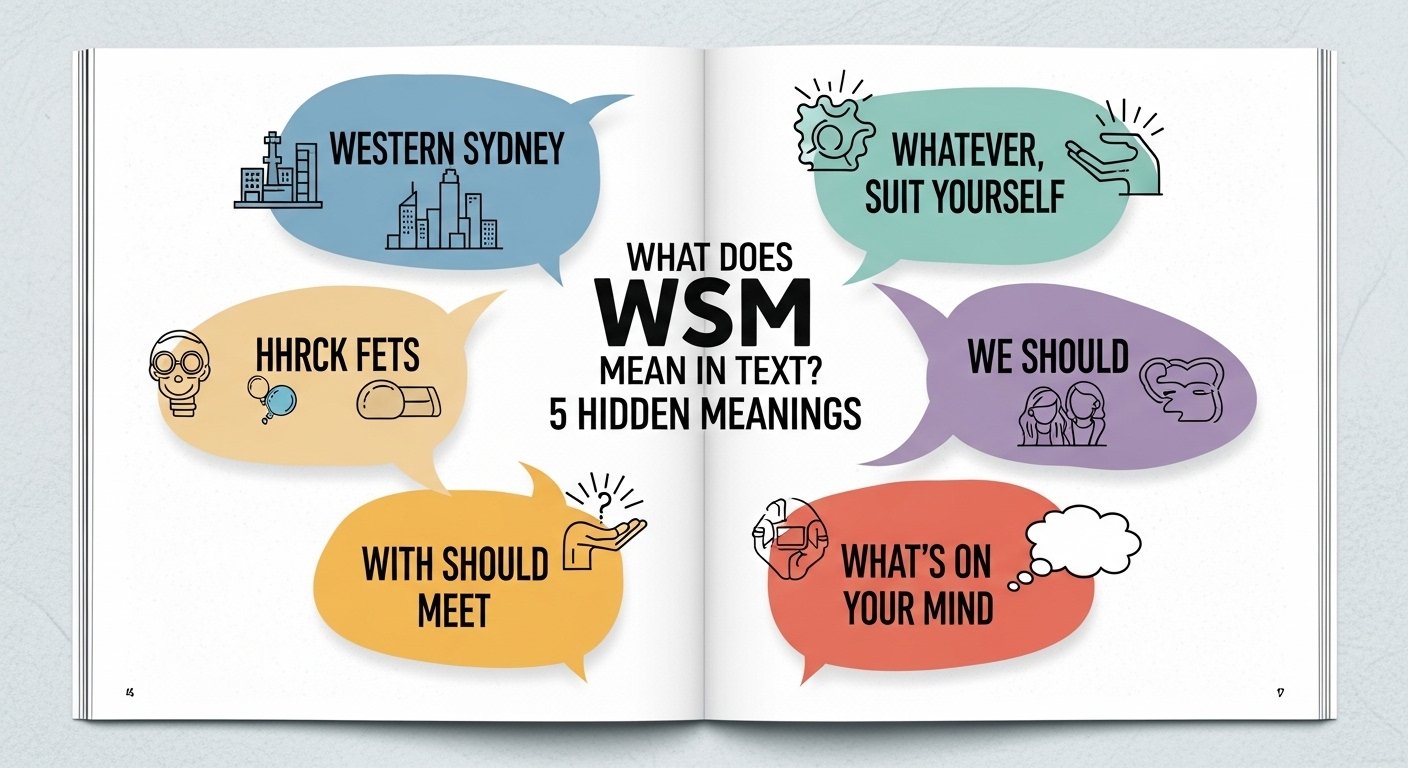 What Does WSM Mean in Text? 5 Hidden Meanings
