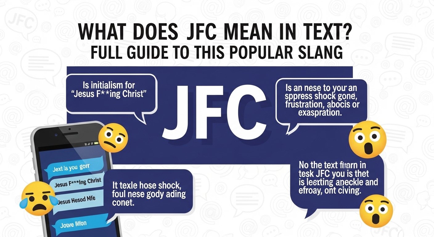 What Does JFC Mean in Text? Full Guide to This Popular Slang