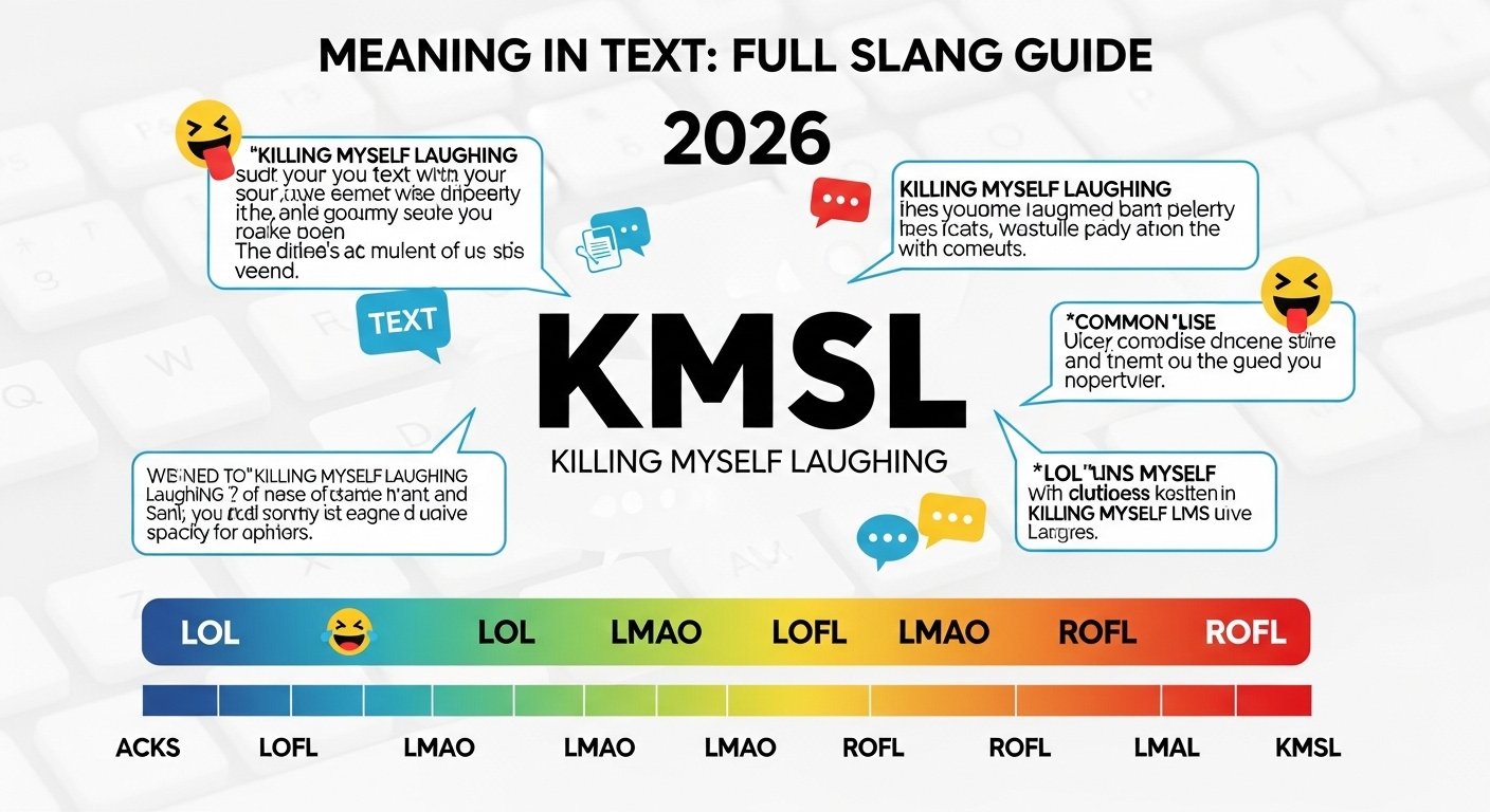 What Does KMSL Mean in Text? Full Slang Guide 2026