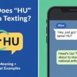 What Does the HU Stand for in Texting? Full Meaning+ Real Chat Examples
