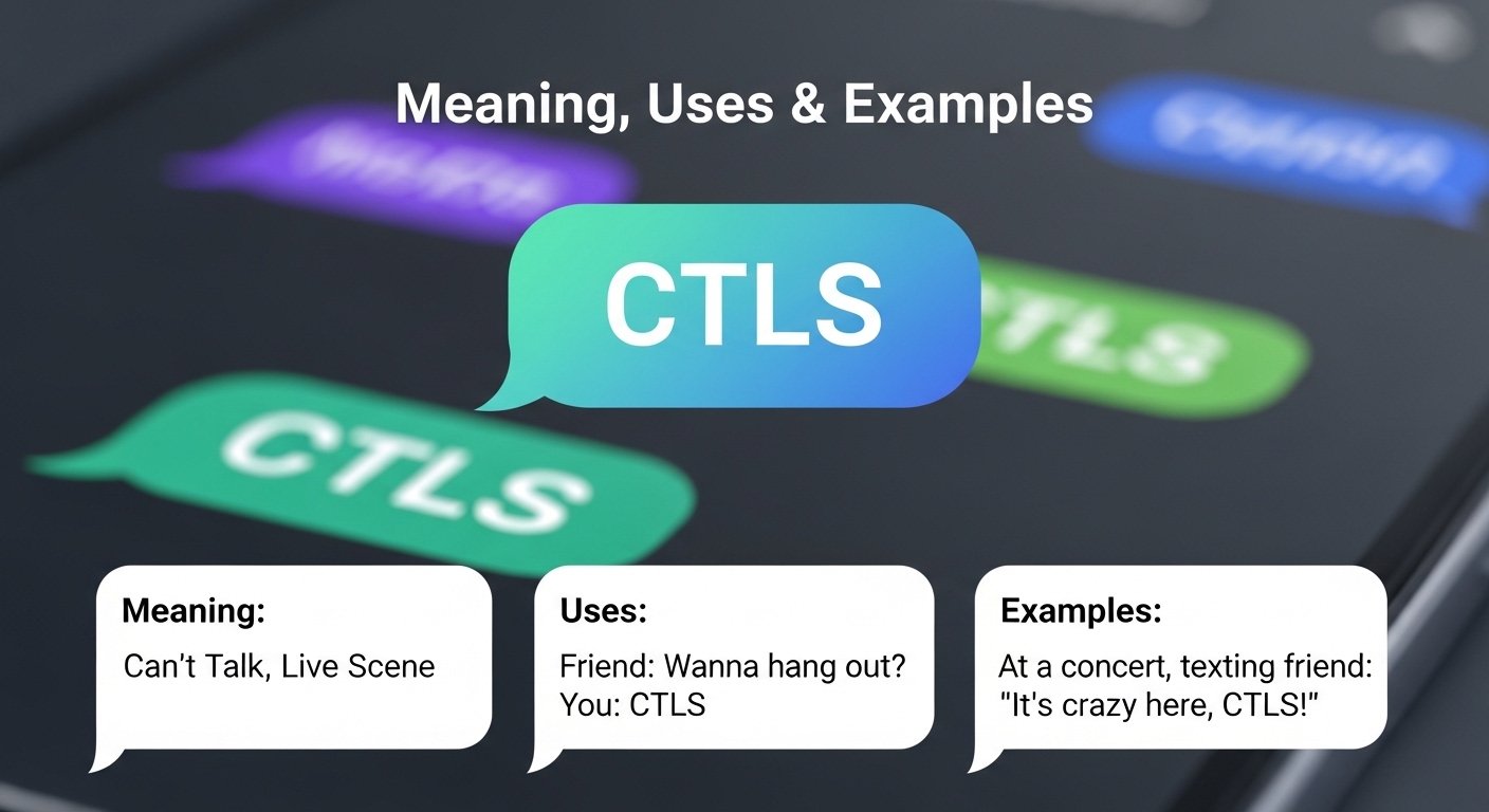 What Does CTLS Mean in Text? Meaning, Uses & Examples