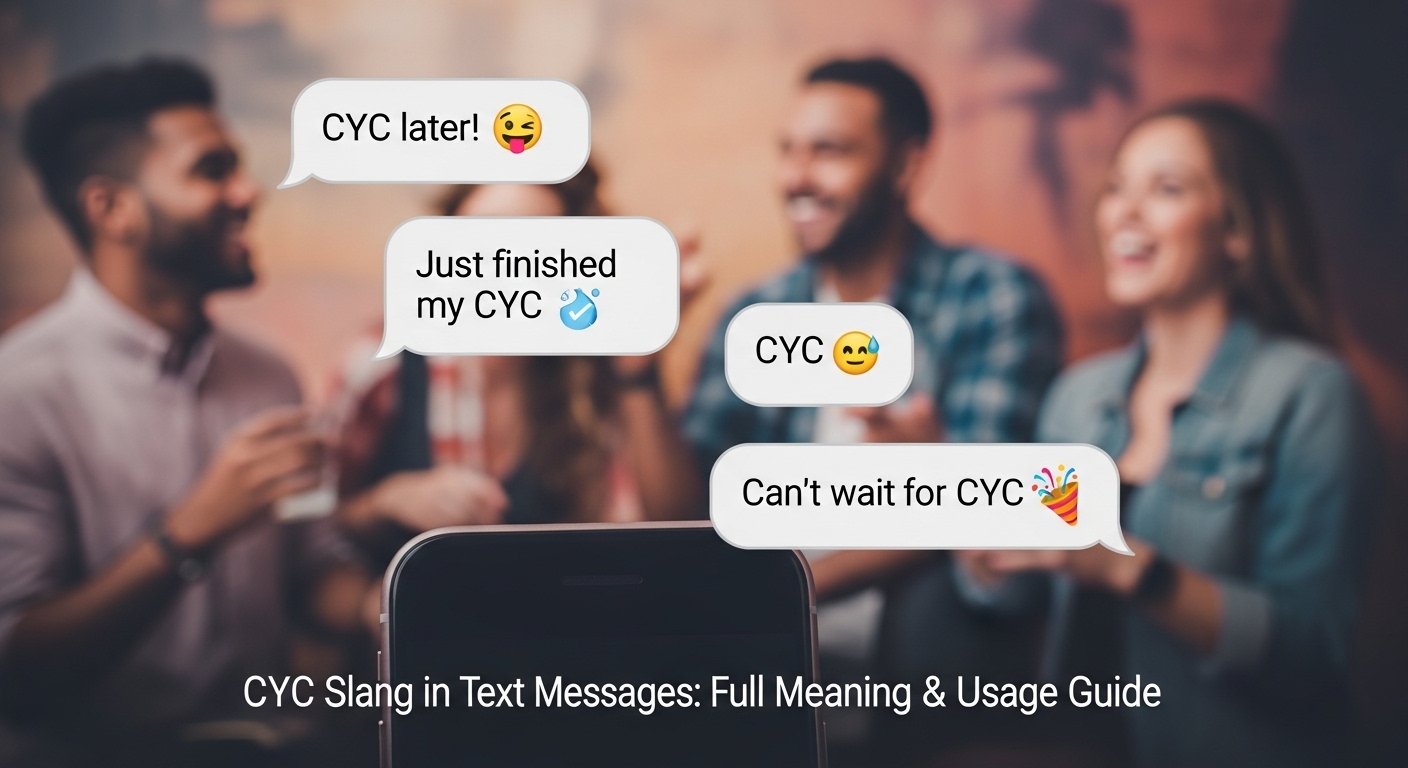 CYC Slang in Text Messages: Full Meaning & Usage Guide