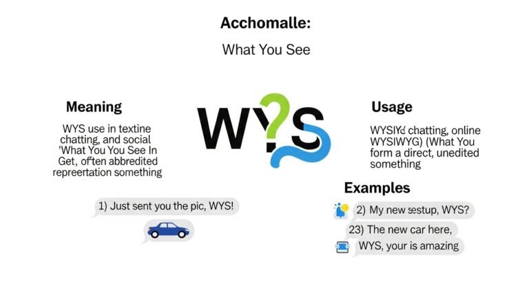 What Does WYS Mean in Text Meaning, Usage & Examples