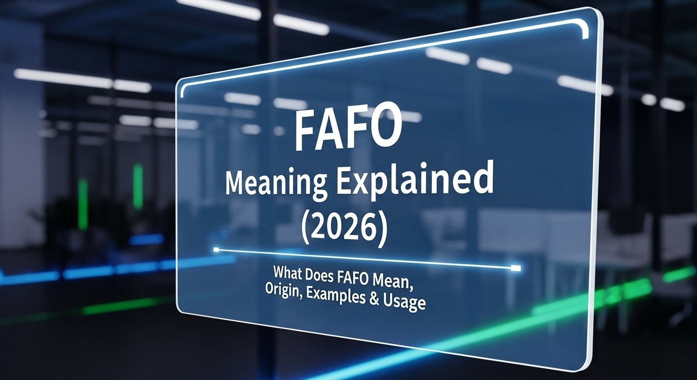 FAFO Meaning Explained (2026): What Does FAFO Mean, Origin, Examples & Usage