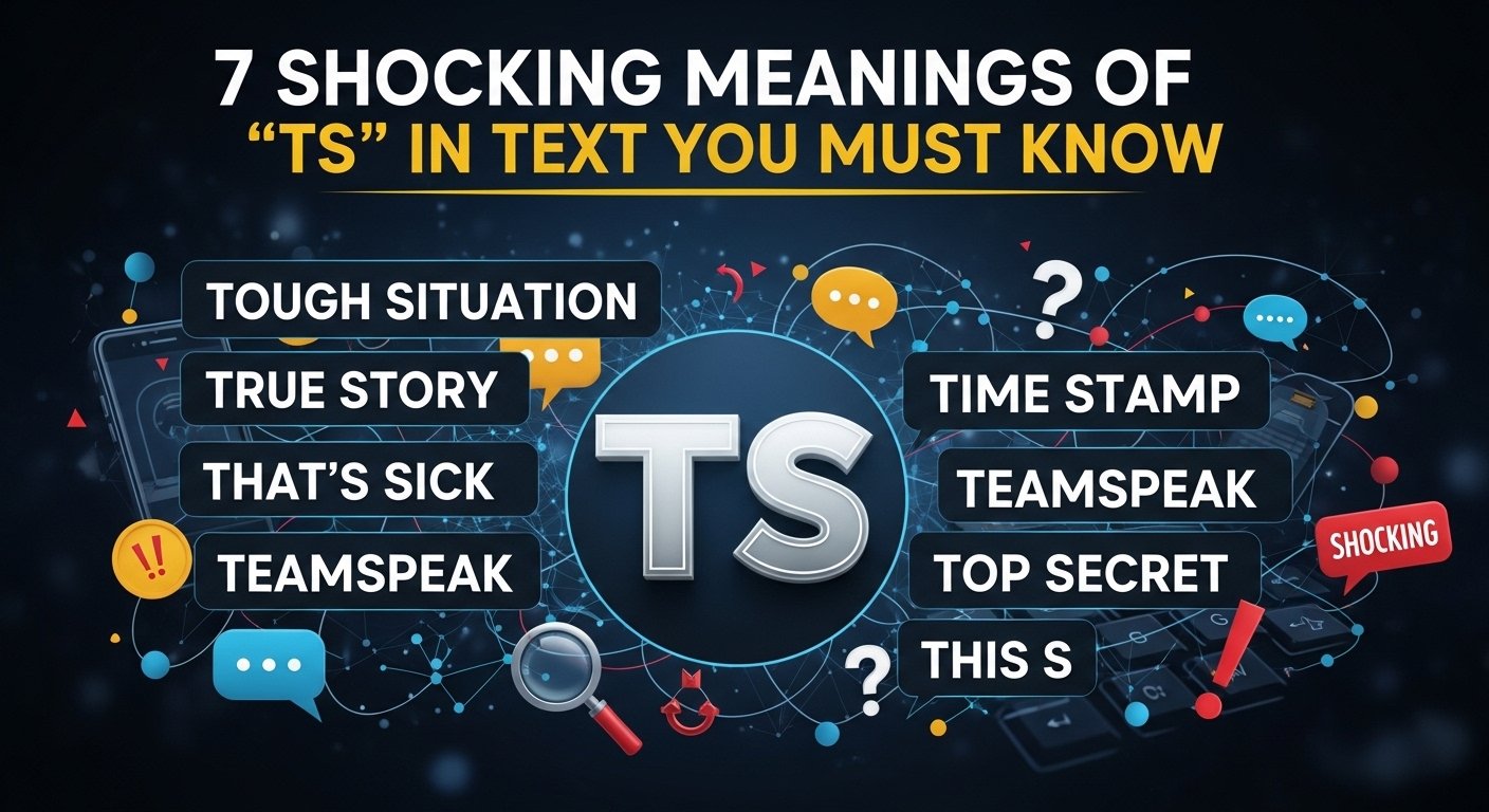7 Shocking Meanings of “TS” in Text You Must Know