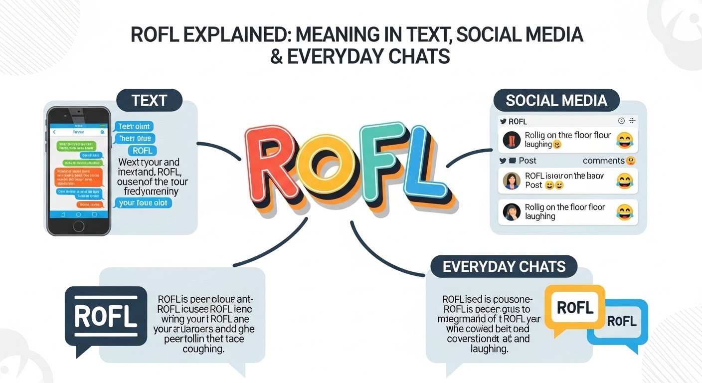ROFL Meaning in Text, Social Media & Everyday Chats