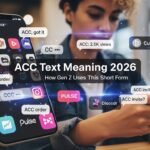 ACC Text Meaning 2026: How Gen Z Uses This Short Form