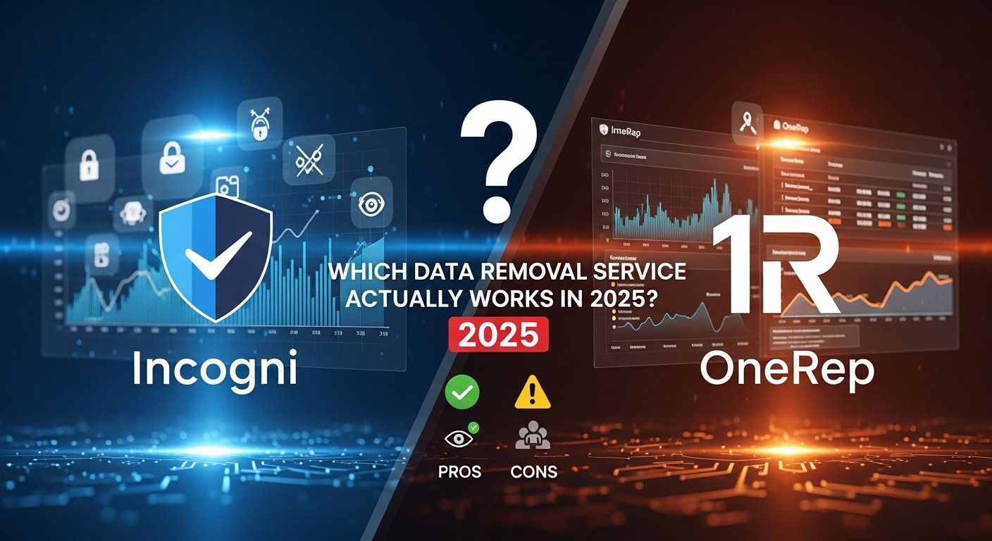 Incogni vs OneRep: Which Data Removal Service Actually Works in 2025?