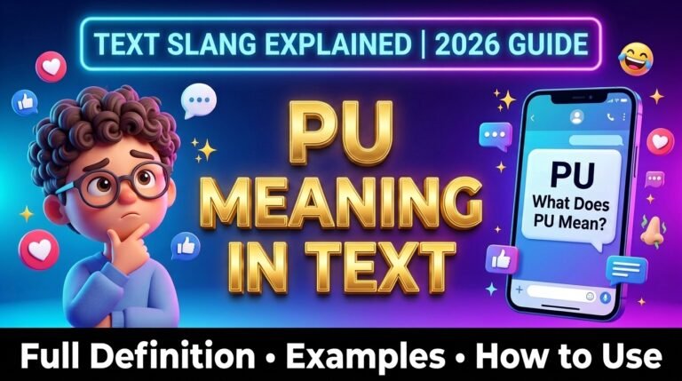 pu meaning in text