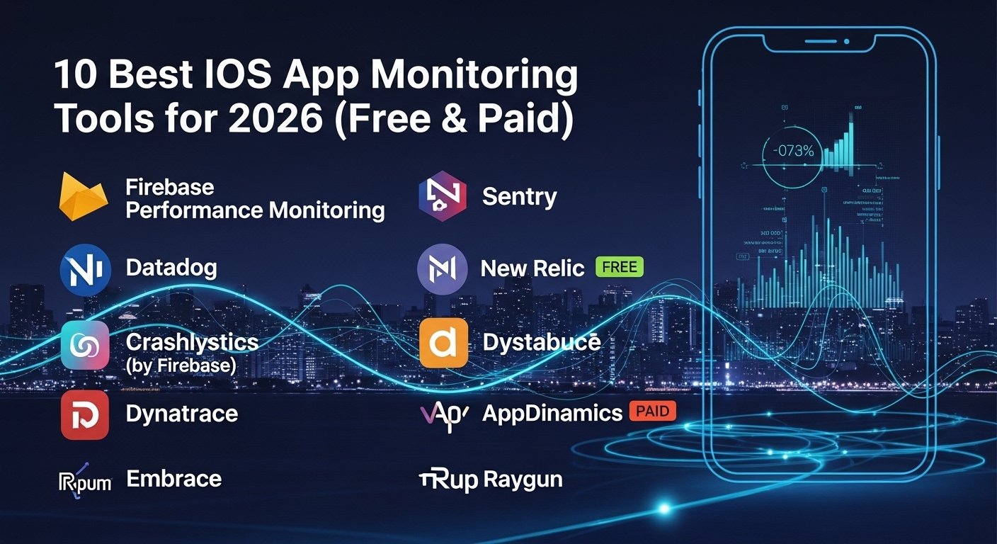 10 Best iOS App Monitoring Tools for 2026 (Free & Paid)