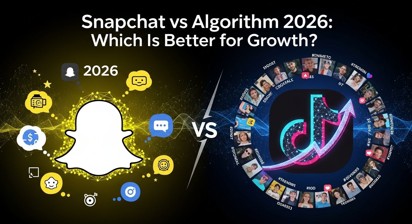 Snapchat vs TikTok Algorithm 2026: Which Is Better for Growth?