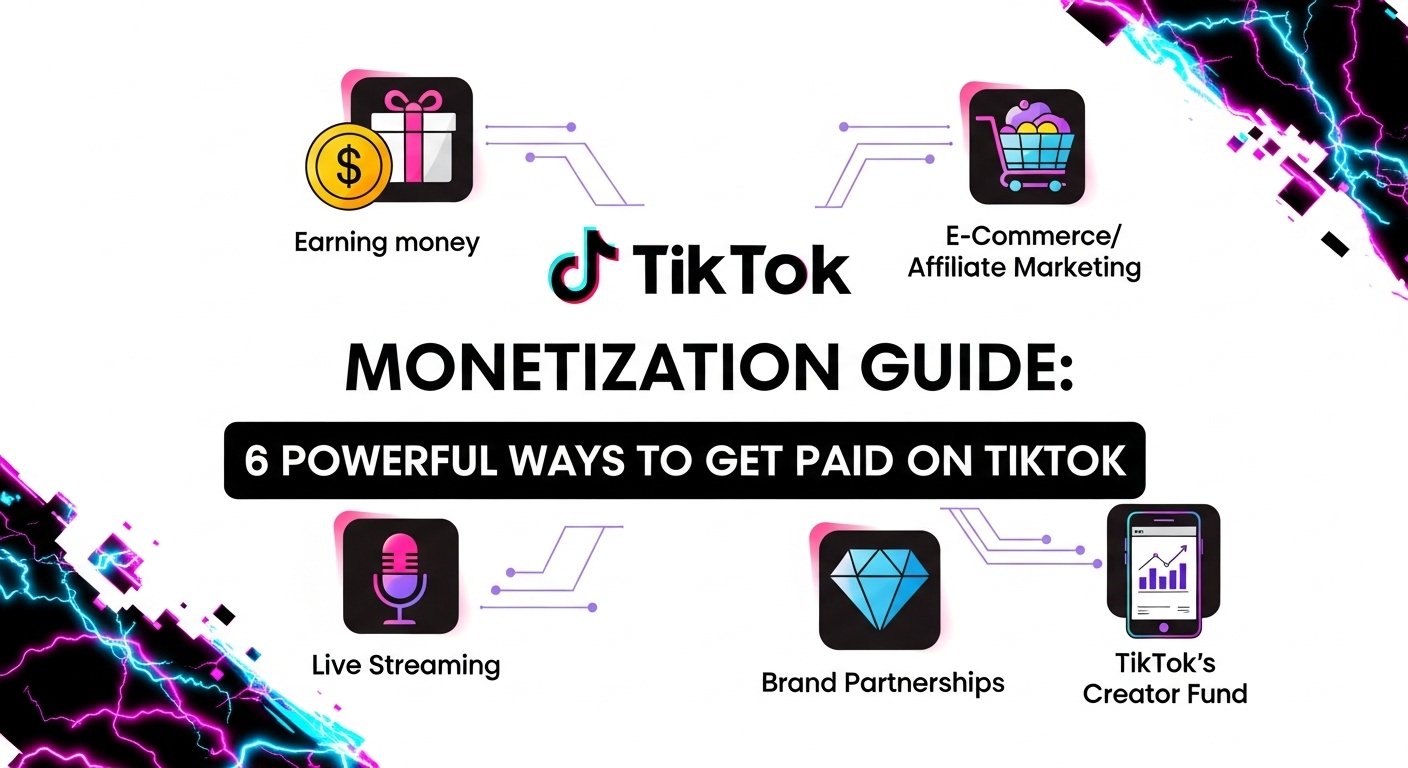 TikTok Monetization Guide: 6 Powerful Ways to Get Paid on TikTok