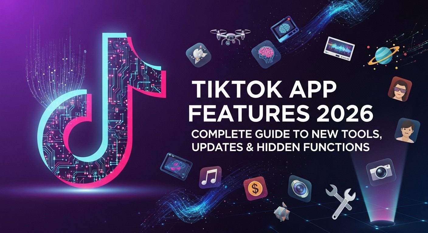 TikTok App Features 2026: Complete Guide to New Tools, Updates & Hidden Functions