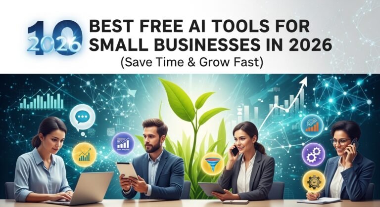 10 Best Free AI Tools for Small Businesses in 2026 (Save Time & Grow Fast)