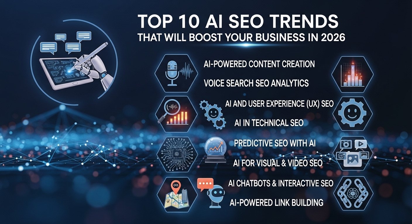 Top 10 AI SEO Trends That Will Boost Your Business in 2026