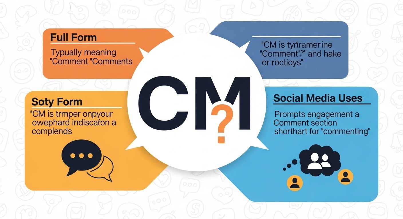 What Does CM Mean in Texting? Full Form & Social Media Uses