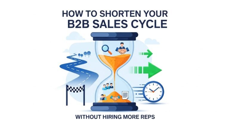 How to Shorten Your B2B Sales Cycle Without Hiring More Reps