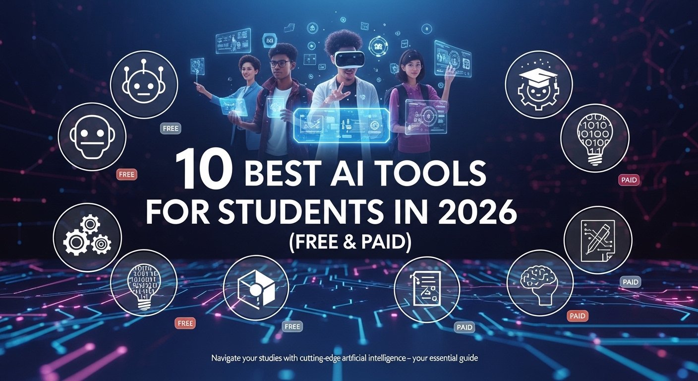 10 Best AI Tools for Students in 2026 (Free & Paid)