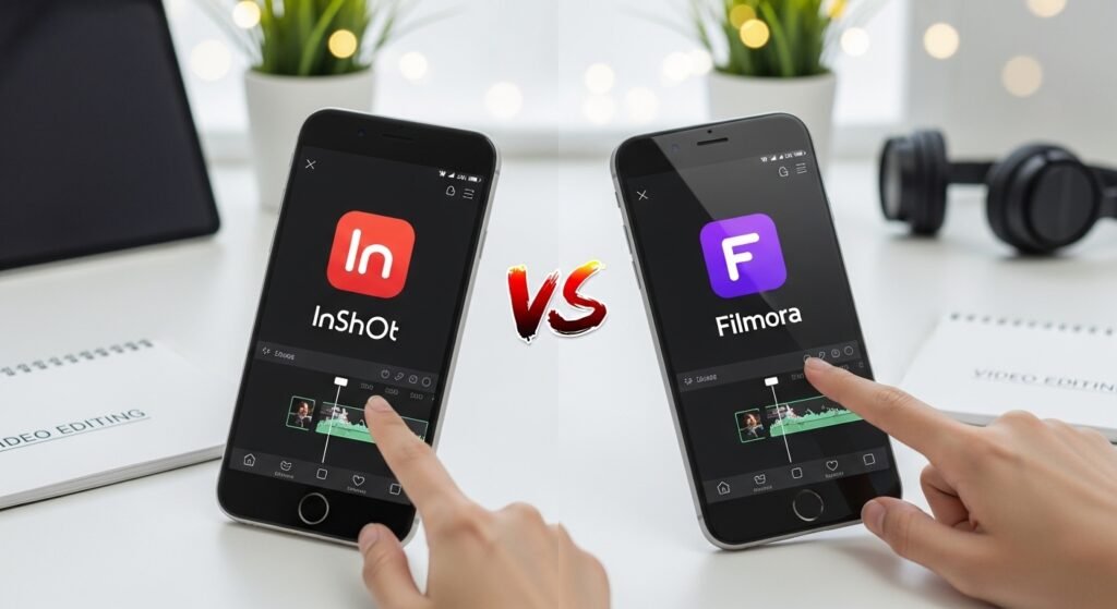 InShot vs Filmora: