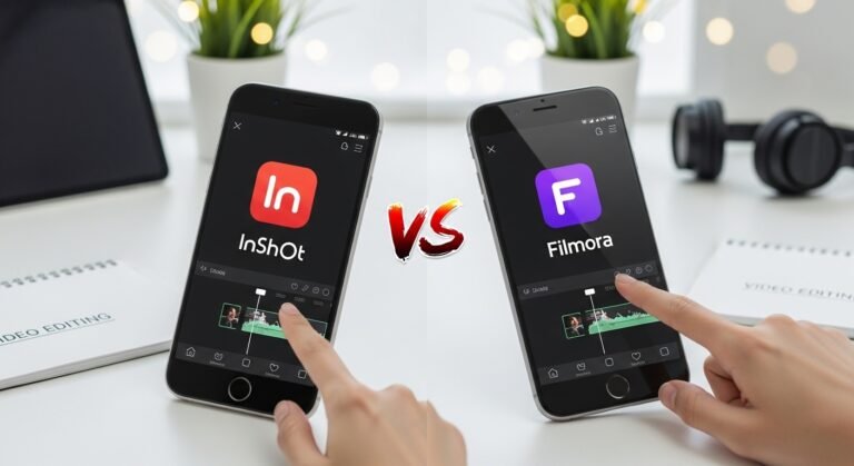 InShot vs Filmora: