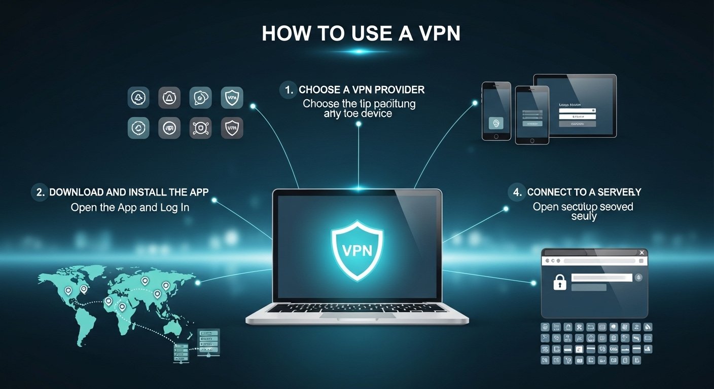 How to Use a VPN (Step-by-Step Beginner’s Guide for 2026)