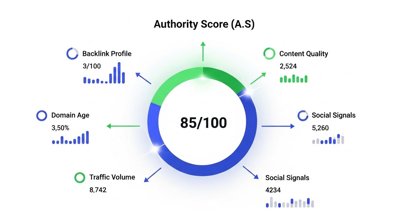What is Authority Score (A.S)?