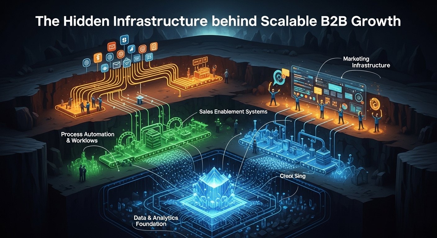 The Hidden Infrastructure Behind Scalable B2B Growth