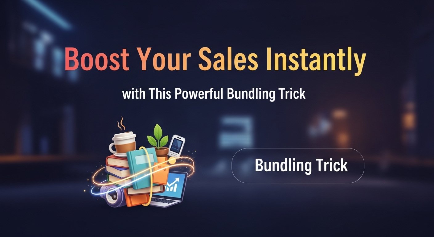 Boost Your Sales Instantly with This Powerful Bundling Trick