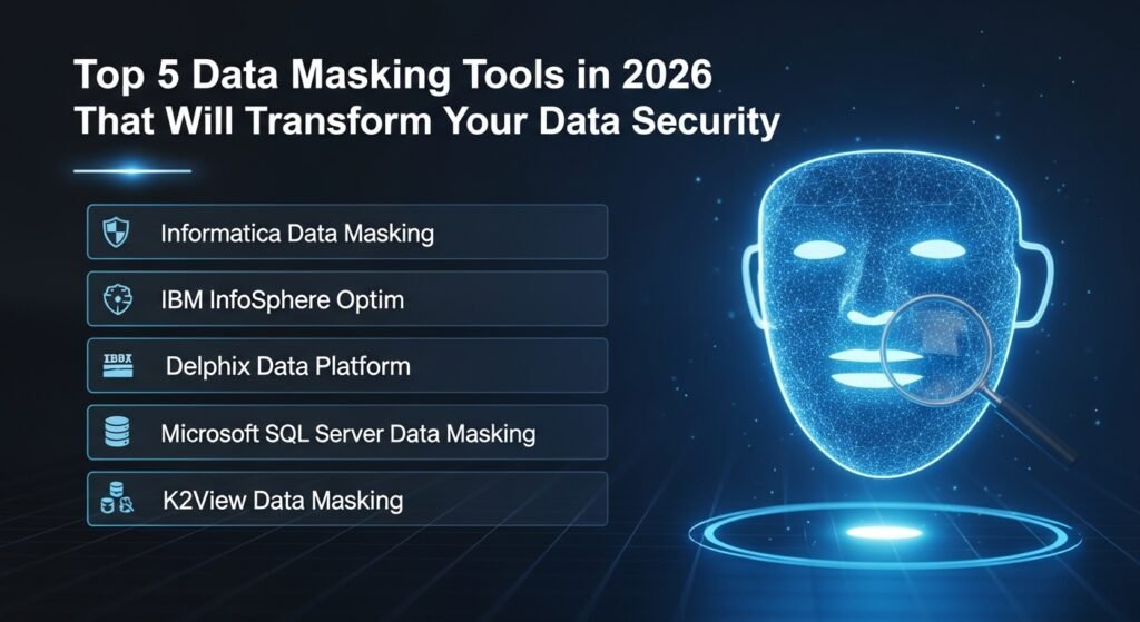 Top 5 Data Masking Tools in 2026 That Will Transform Your Data Security