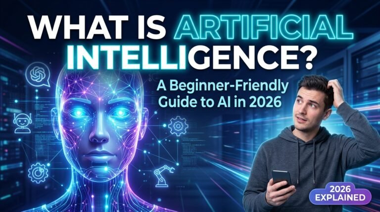 What is Artificial Intelligence? A Beginner-Friendly Guide to AI in 2026