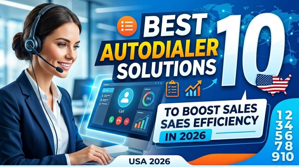 10 Best Autodialer Solutions in the USA to Boost Sales Efficiency in 2026