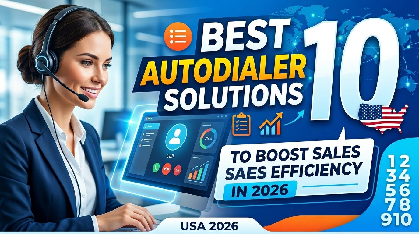 10 Best Autodialer Solutions in the USA to Boost Sales Efficiency in 2026