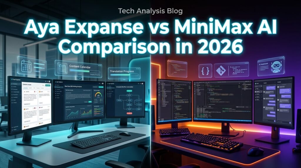 Aya Expanse vs MiniMax ai comparison in 2026