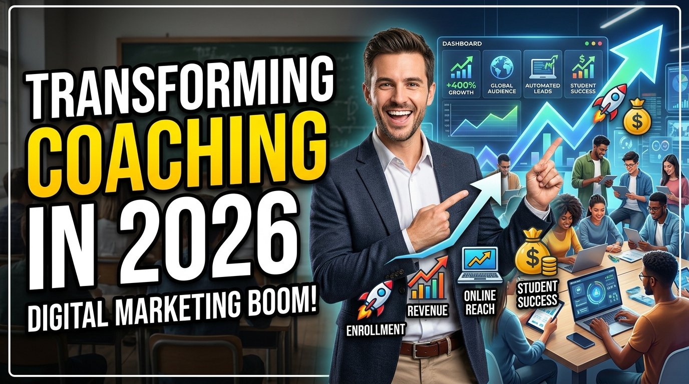 How Digital Marketing Is Transforming Coaching Institutes in 2026