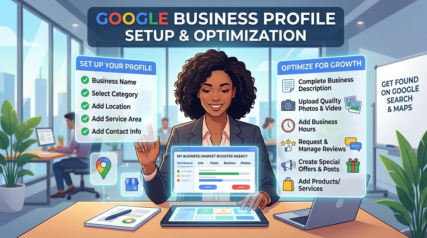 Google Business Profile Setup & Optimization: Complete 2026 Guide for Beginners